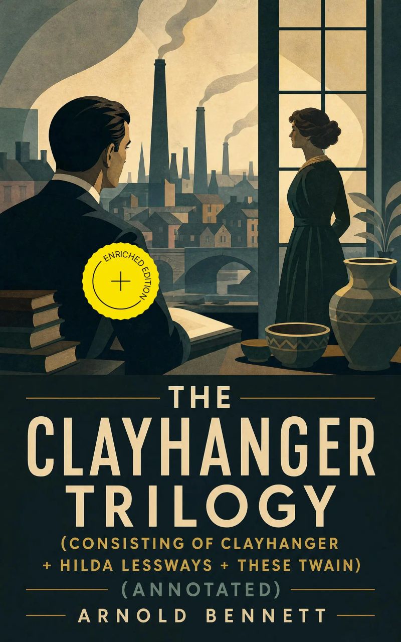 The Clayhanger Trilogy (Consisting of Clayhanger + Hilda Lessways + These Twain) (Annotated)