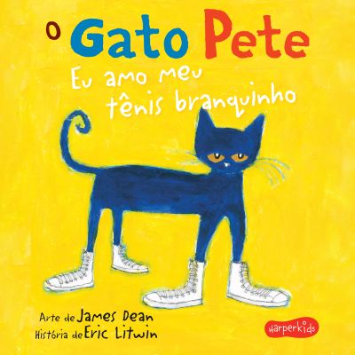 O gato Pete - eu amo meu tênis branquinho