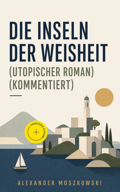 Die Inseln der Weisheit (Utopischer Roman) (Kommentiert)