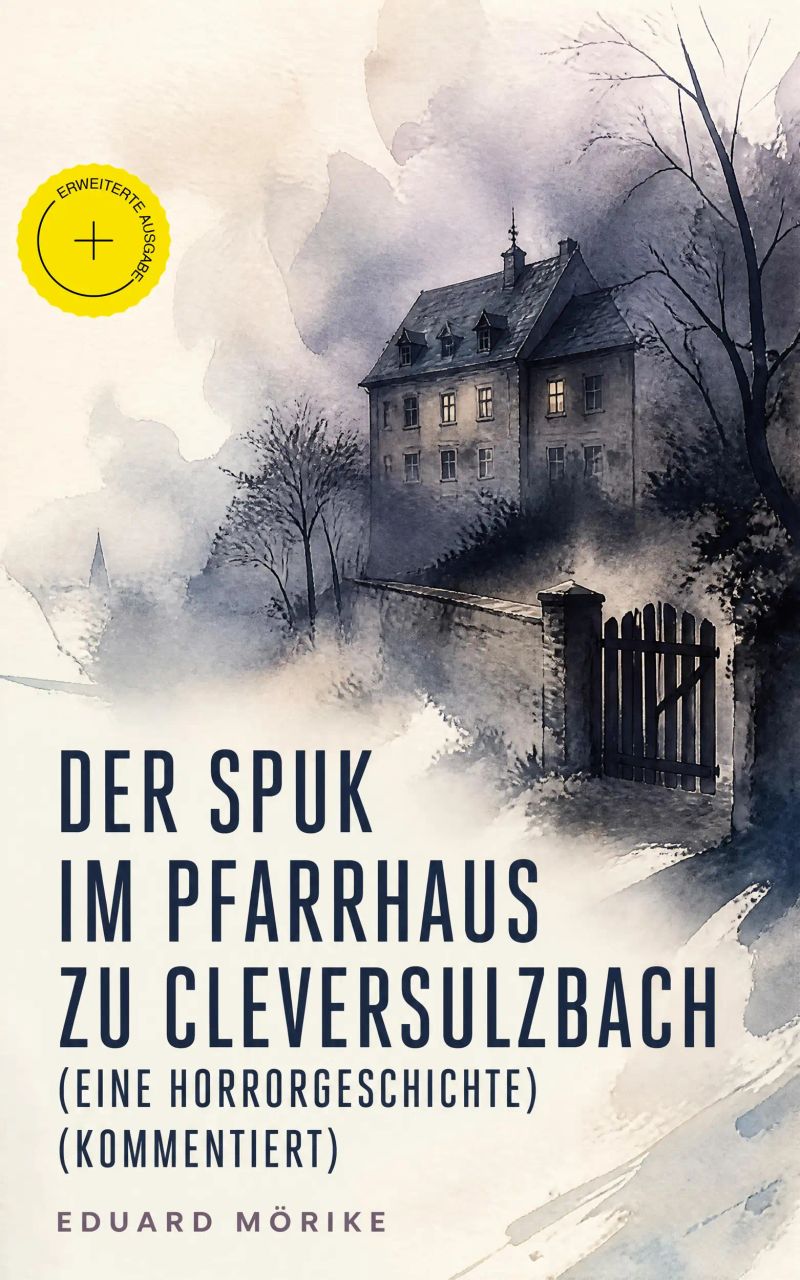 Der Spuk im Pfarrhaus zu Cleversulzbach (Eine Horrorgeschichte) (Kommentiert)