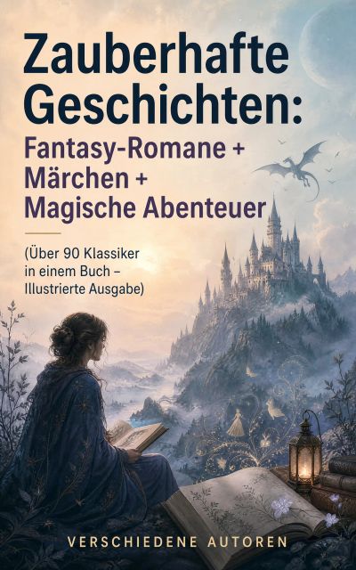 Zauberhafte Geschichten: Fantasy-Romane + Märchen + Magische Abenteuer (Über 90 Klassiker in einem Buch - Illustrierte Ausgabe)