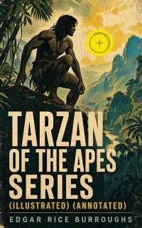 TARZAN OF THE APES SERIES (Illustrated) (Annotated)