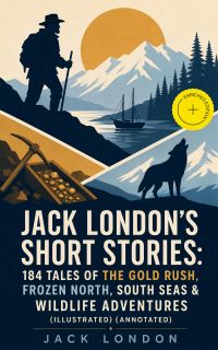 Jack London's Short Stories: 184 Tales of the Gold Rush, Frozen North, South Seas & Wildlife Adventures (Illustrated) (Annotated)