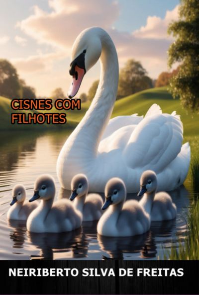 Cisnes Com Filhotes