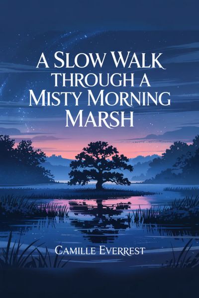 A Slow Walk Through a Misty Morning Marsh
