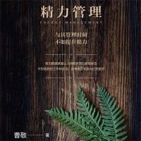 精力管理：与其管理时间，不如提升精力