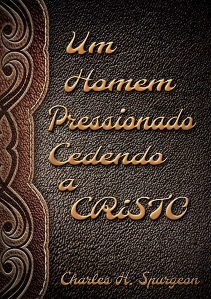 Um Homem Pressionado Cedendo A Cristo