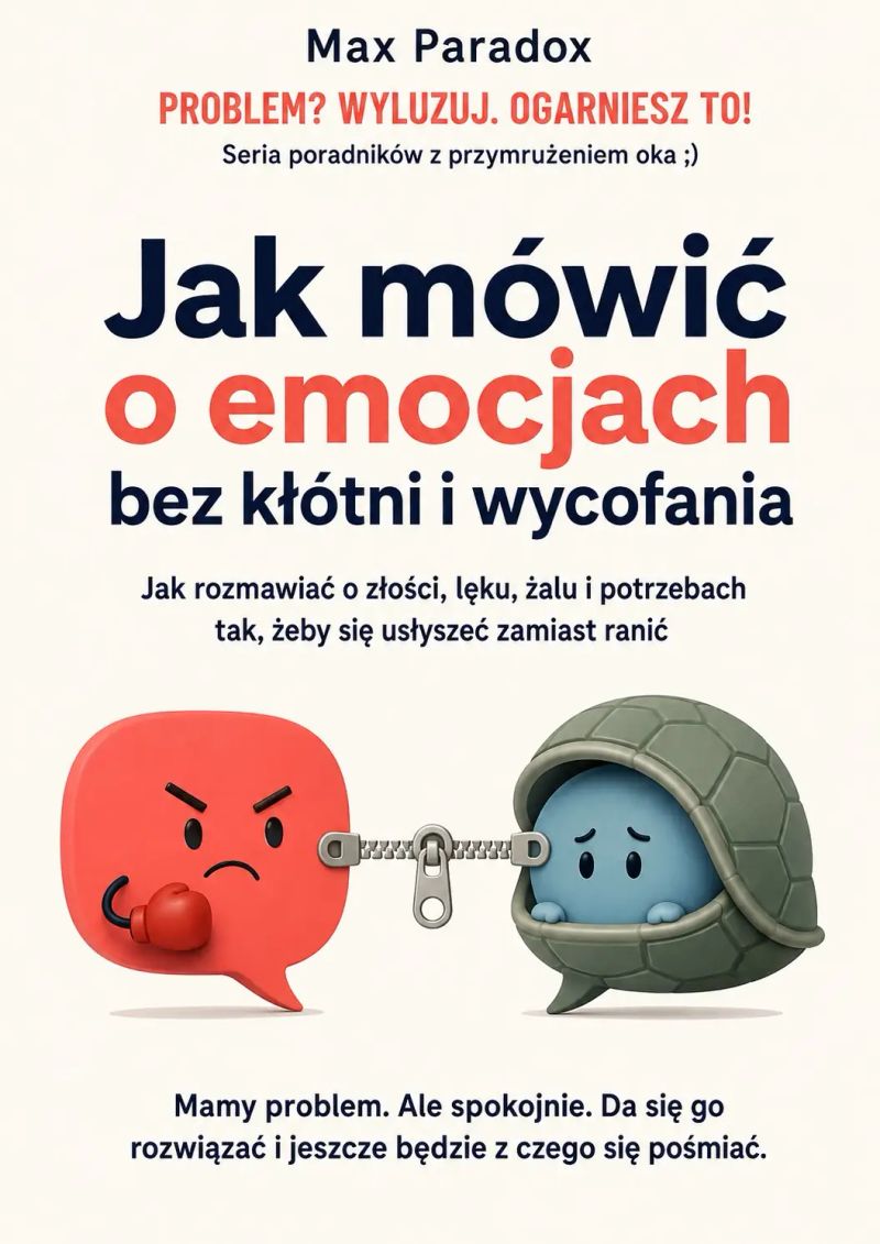 Jak mówić o emocjach bez kłótni i wycofania - Jak rozmawiać o złości, lęku, żalu i potrzebach tak, żeby się usłyszeć zamiast ranić