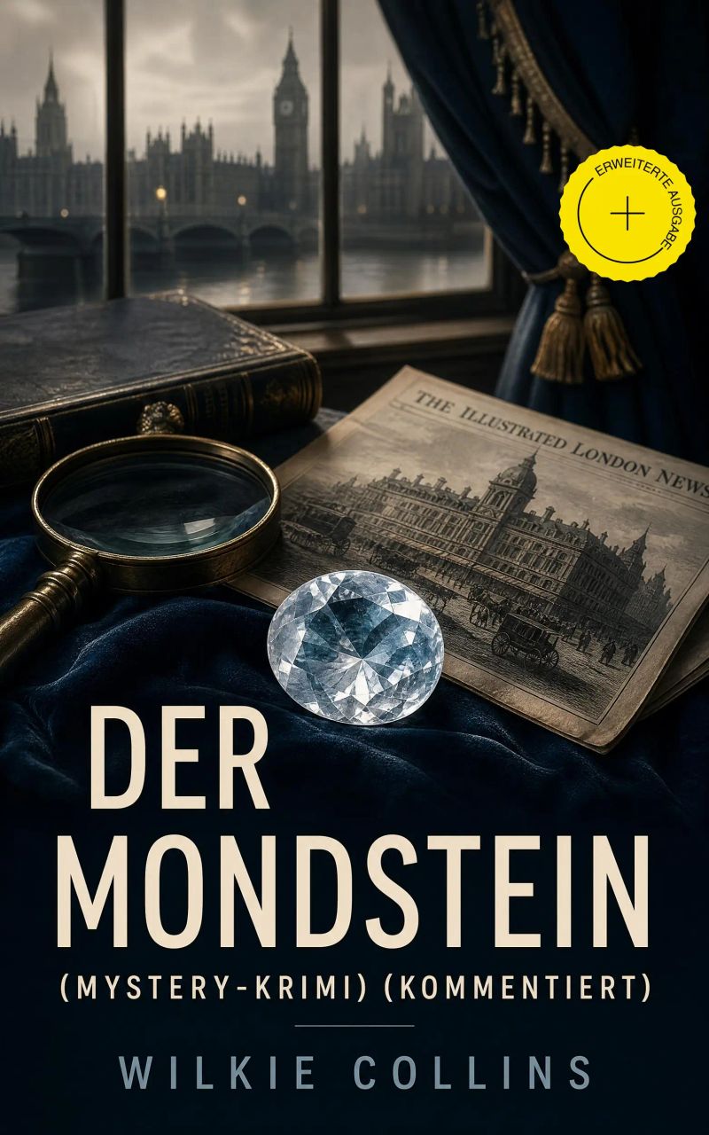 Der Mondstein (Mystery-Krimi) (Kommentiert)