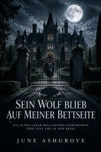 Sein Wolf blieb auf meiner Bettseite