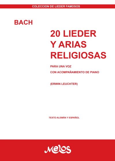 20 lieder y arias religiosas Bach