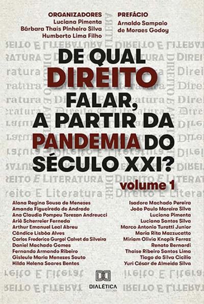 De qual Direito falar, a partir da Pandemia do Século XXI? - Volume 1