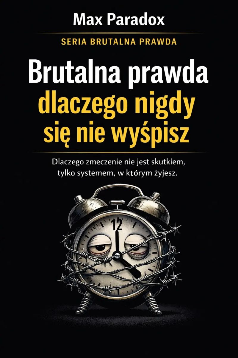 Brutalna prawda dlaczego nigdy się nie wyśpisz - dlaczego zmęczenie nie jest skutkiem, tylko systemem, w którym żyjesz