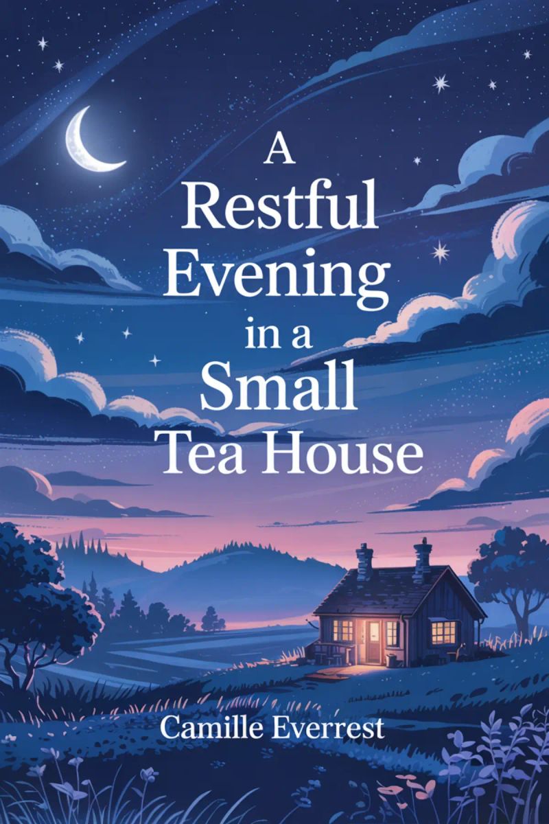 A Restful Evening in a Small Tea House