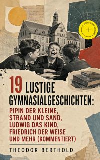 19 Lustige Gymnasialgeschichten: Pipin der Kleine, Strand und Sand, Ludwig das Kind, Friedrich der Weise und mehr (Kommentiert)