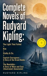 Complete Novels of Rudyard Kipling: The Light That Failed + Kim + Stalky & Co. + Captain Courageous - A Story of the Grand Banks + The Naulahka - A Story of West and East (Illustrated) (Annotated)