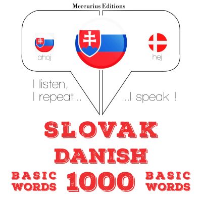 Slovenský - dánske: 1000 základných slov