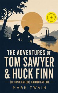 The Adventures of Tom Sawyer & Huck Finn (Illustrated) (Annotated)