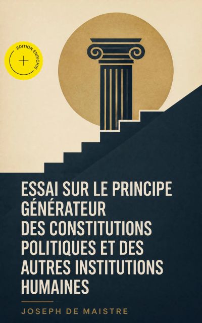 Essai sur le principe générateur des constitutions politiques et des autres institutions humaines (Annoté)