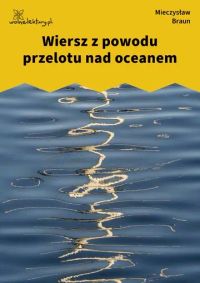 Wiersz z powodu przelotu nad oceanem