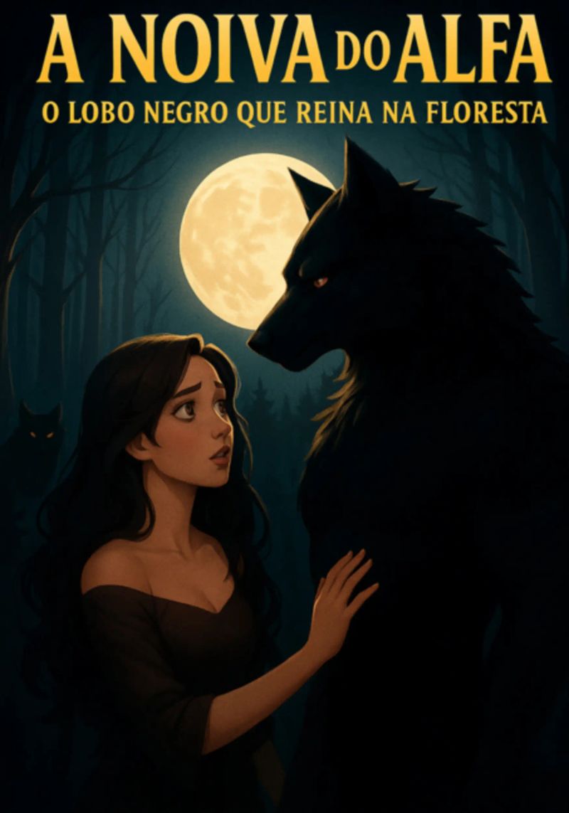 A Noiva Do Alfa: O Lobo Negro Que Reina Na Floresta