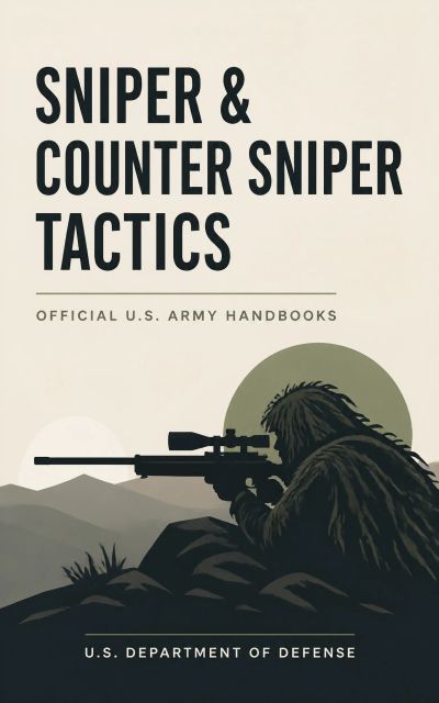 Sniper & Counter Sniper Tactics - Official U.S. Army Handbooks