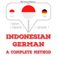 saya belajar bahasa Jerman