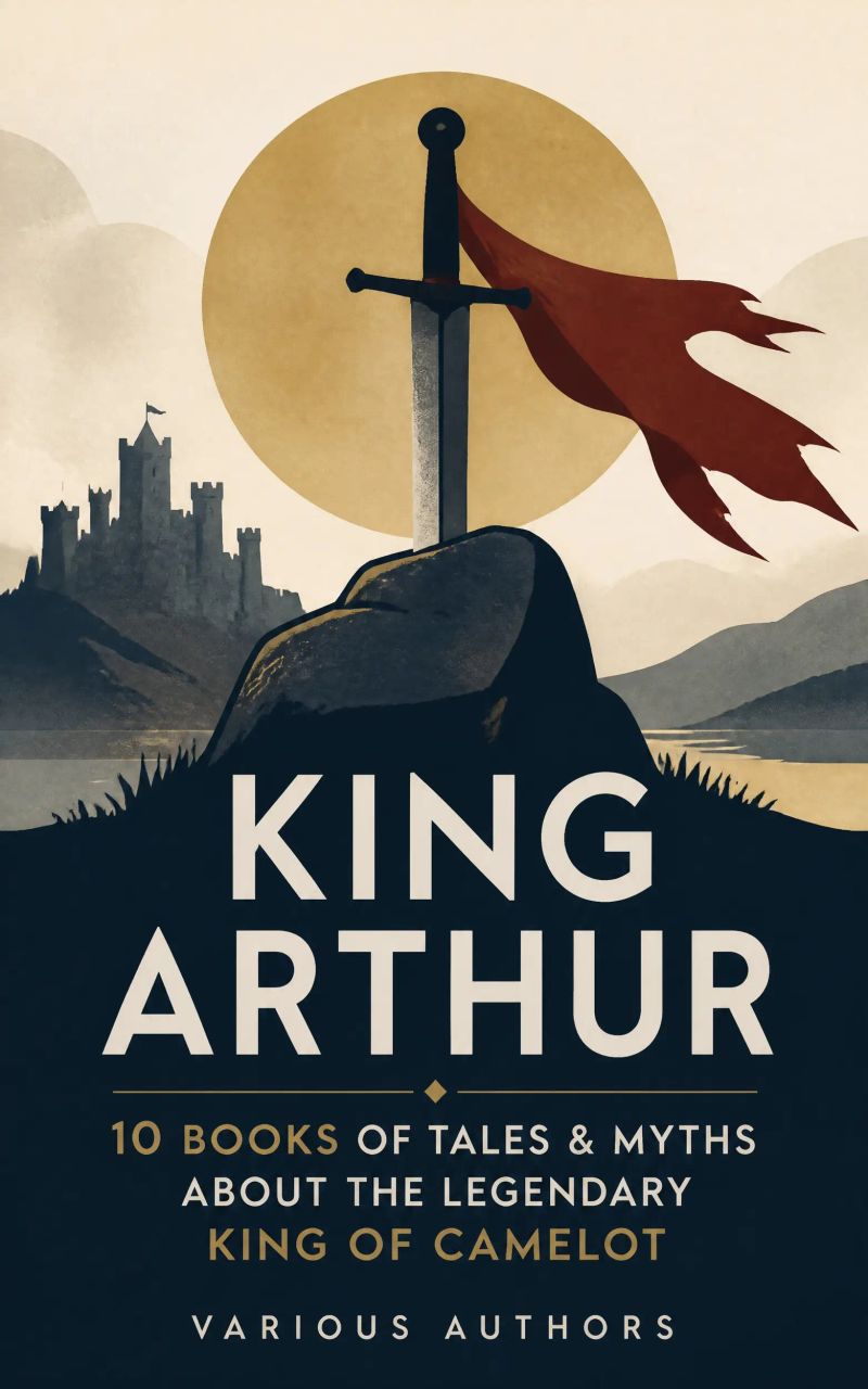 King Arthur: 10 Books of Tales & Myths about the Legendary King of Camelot