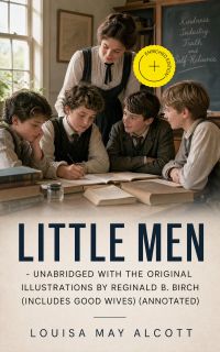 Little Men  - Unabridged with the original illustrations by Reginald B. Birch (includes Good Wives) (Annotated)