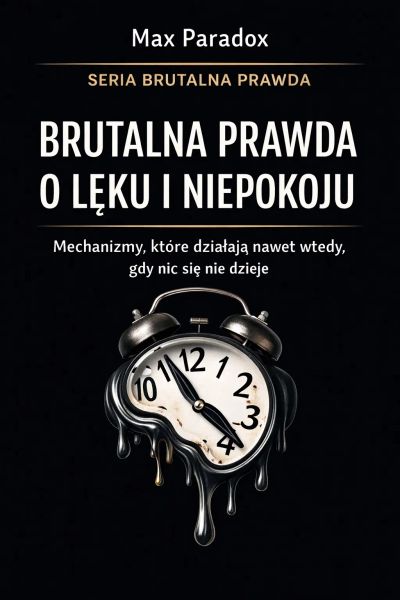 Brutalna prawda o lęku i niepokoju - mechanizmy, które działają nawet wtedy, gdy nic się nie dzieje