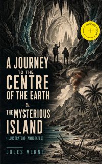 A Journey to the Centre of the Earth & The Mysterious Island (Illustrated) (Annotated)