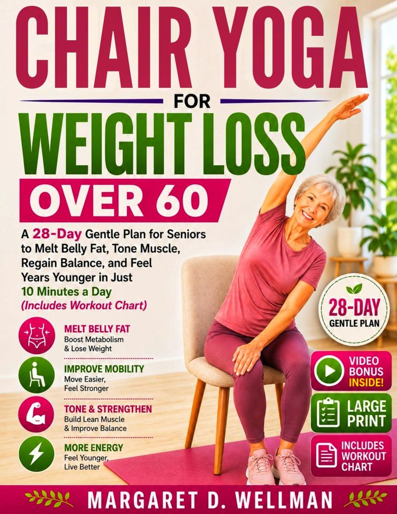 Chair Yoga for Weight Loss Over 60