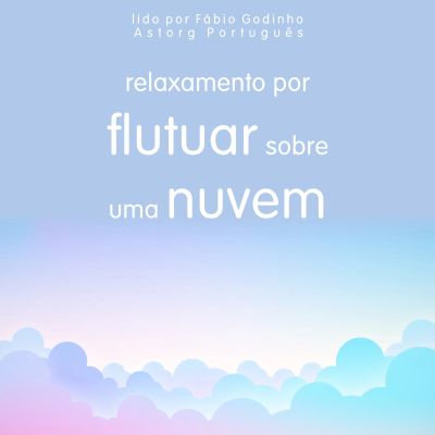 Relaxamento flutuando em uma nuvem