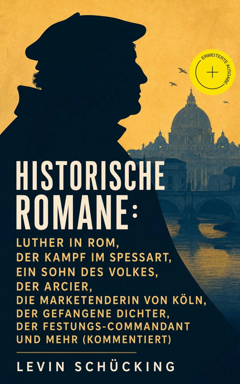 Historische Romane: Luther in Rom, Der Kampf im Spessart, Ein Sohn des Volkes, Der Arcier, Die Marketenderin von Köln, Der gefangene Dichter, Der Festungs-Commandant und mehr (Kommentiert)
