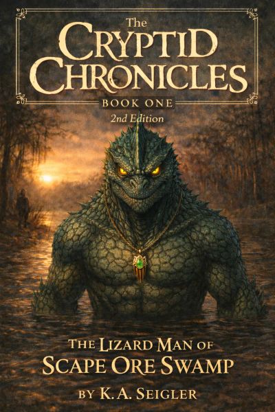 The Cryptid Chronicles Book 1: The Lizard Man of Scape Ore Swamp