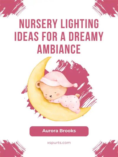 Nursery Lighting Ideas for a Dreamy Ambiance
