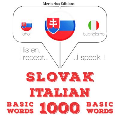 Slovenský - Talianski: 1000 základných slov