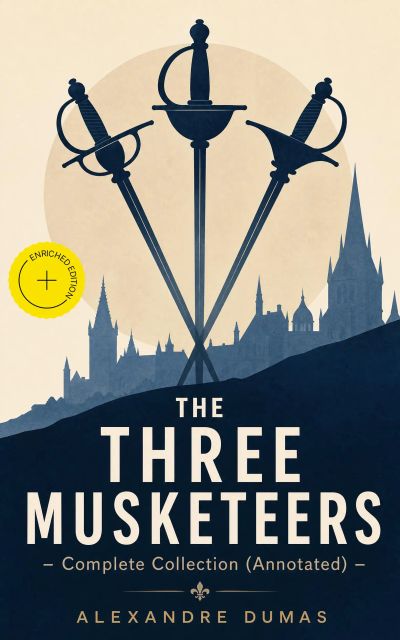 THE THREE MUSKETEERS - Complete Collection (Annotated)