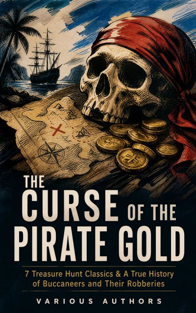 THE CURSE OF THE PIRATE GOLD: 7 Treasure Hunt Classics & A True History of Buccaneers and Their Robberies