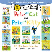 Pete the Cat and Pete the Kitty My First I Can Read Audio Collection