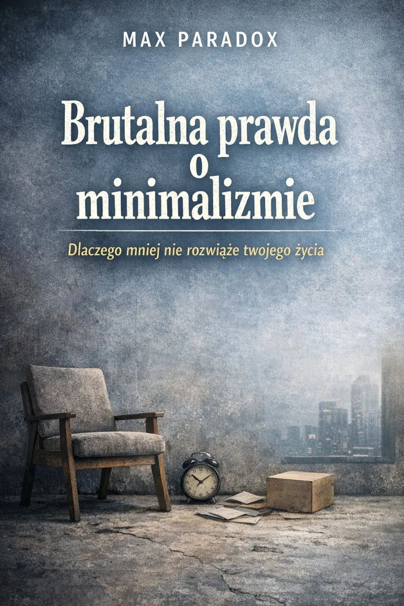 Brutalna prawda o minimalizmie - Dlaczego mniej nie rozwiąże twojego życia