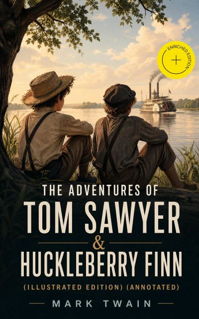 The Adventures of Tom Sawyer & Huckleberry Finn (Illustrated Edition) (Annotated)