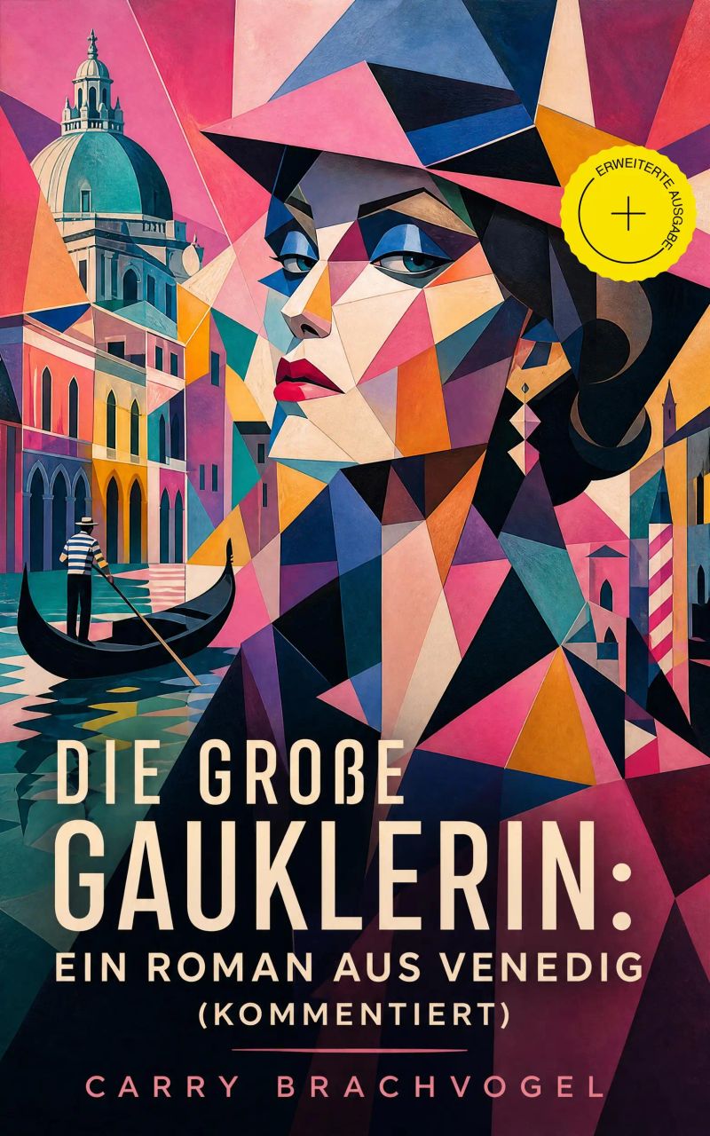 Die große Gauklerin: Ein Roman aus Venedig (Kommentiert)