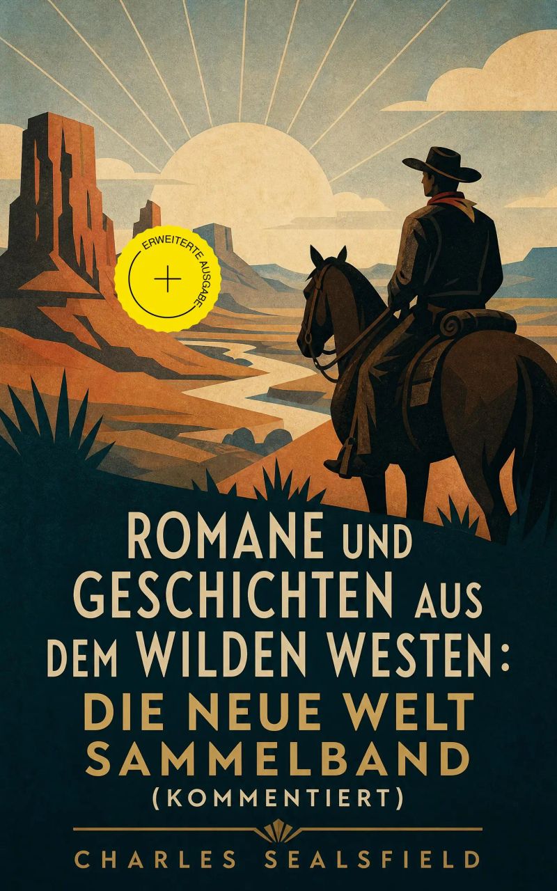 Romane und Geschichten aus dem Wilden Westen: Die Neue Welt Sammelband (Kommentiert)