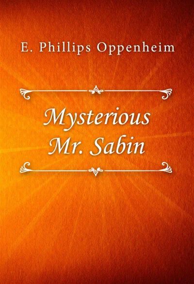 Mysterious Mr. Sabin
