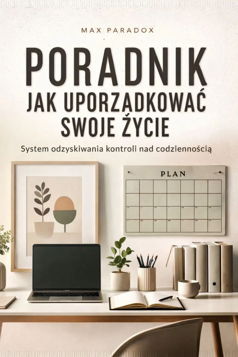 Poradnik jak uporządkować swoje życie - system odzyskiwania kontroli nad codziennością