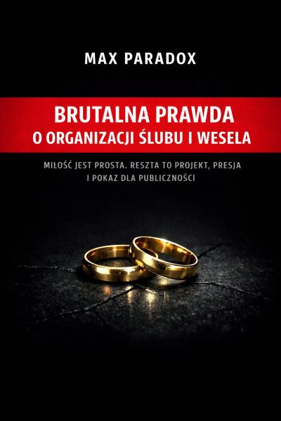 Brutalna prawda o organizacji ślubu i wesela - Miłość jest prosta. Reszta to projekt, presja i pokaz dla publiczności