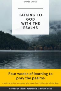 Talking to God with the Psalms