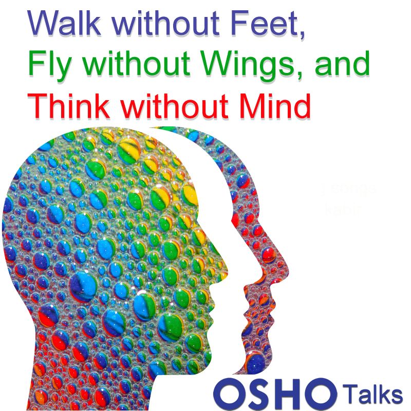 Walk Without Feet, Fly Without Wings and Think Without Mind