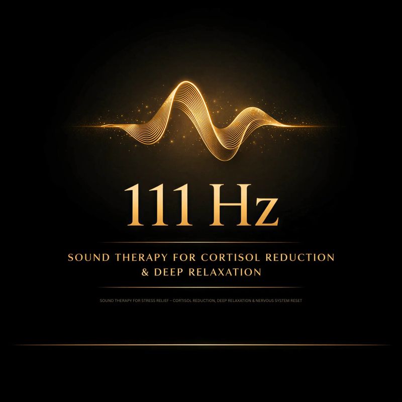 111 Hz - Sound Therapy for Cortisol Reduction & Deep Relaxation